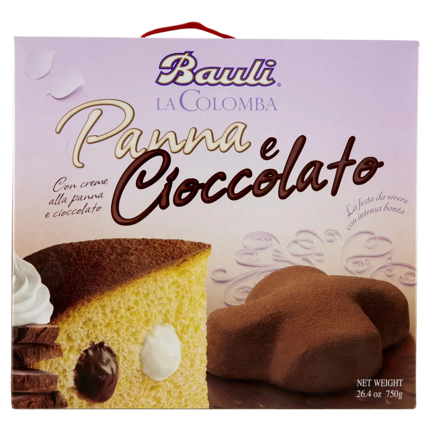 Bauli Pandoro Filled with Bayleis Cream 750g (26.45oz) | Mediterraneo Foods