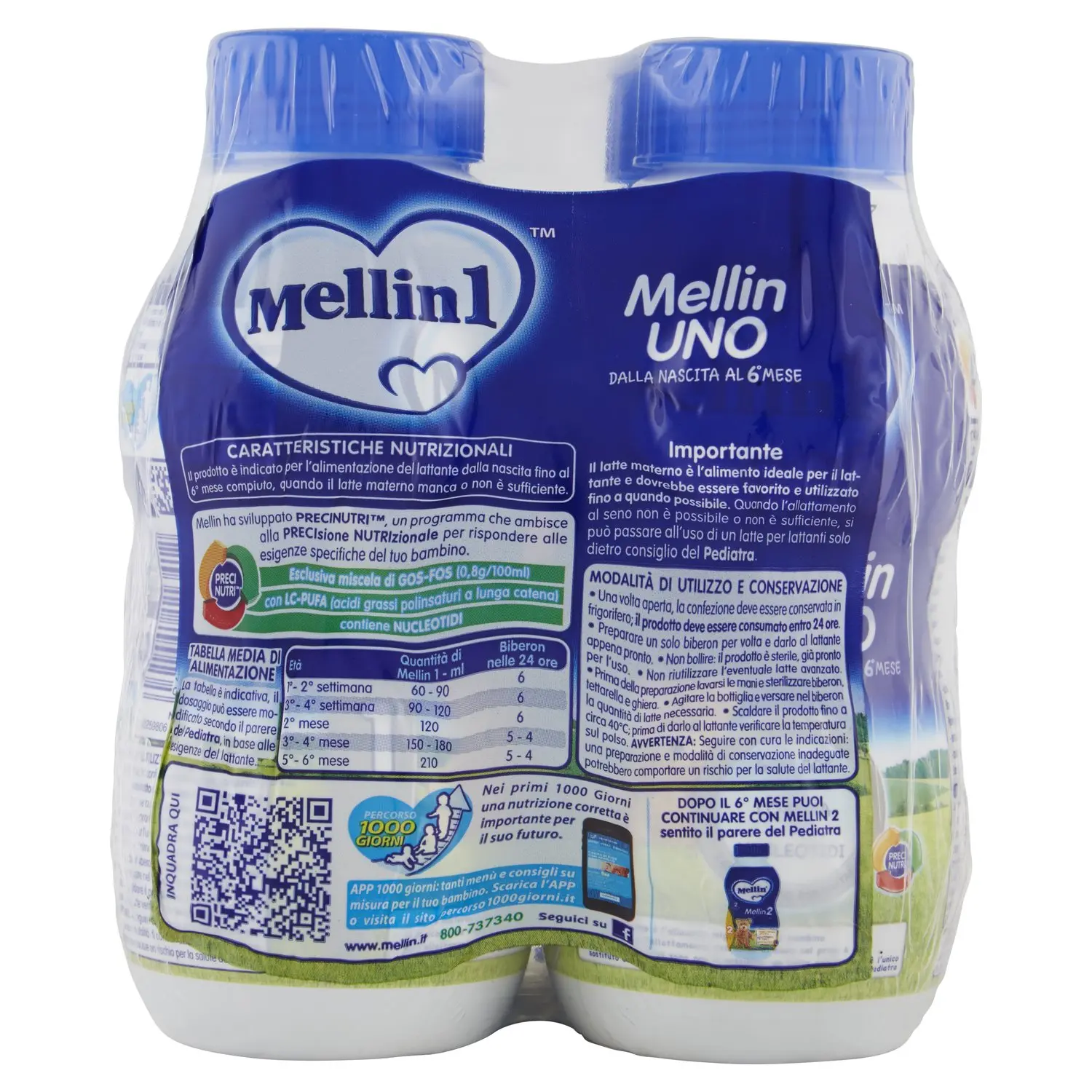 MELLIN 2 Latte Liquido 500ml