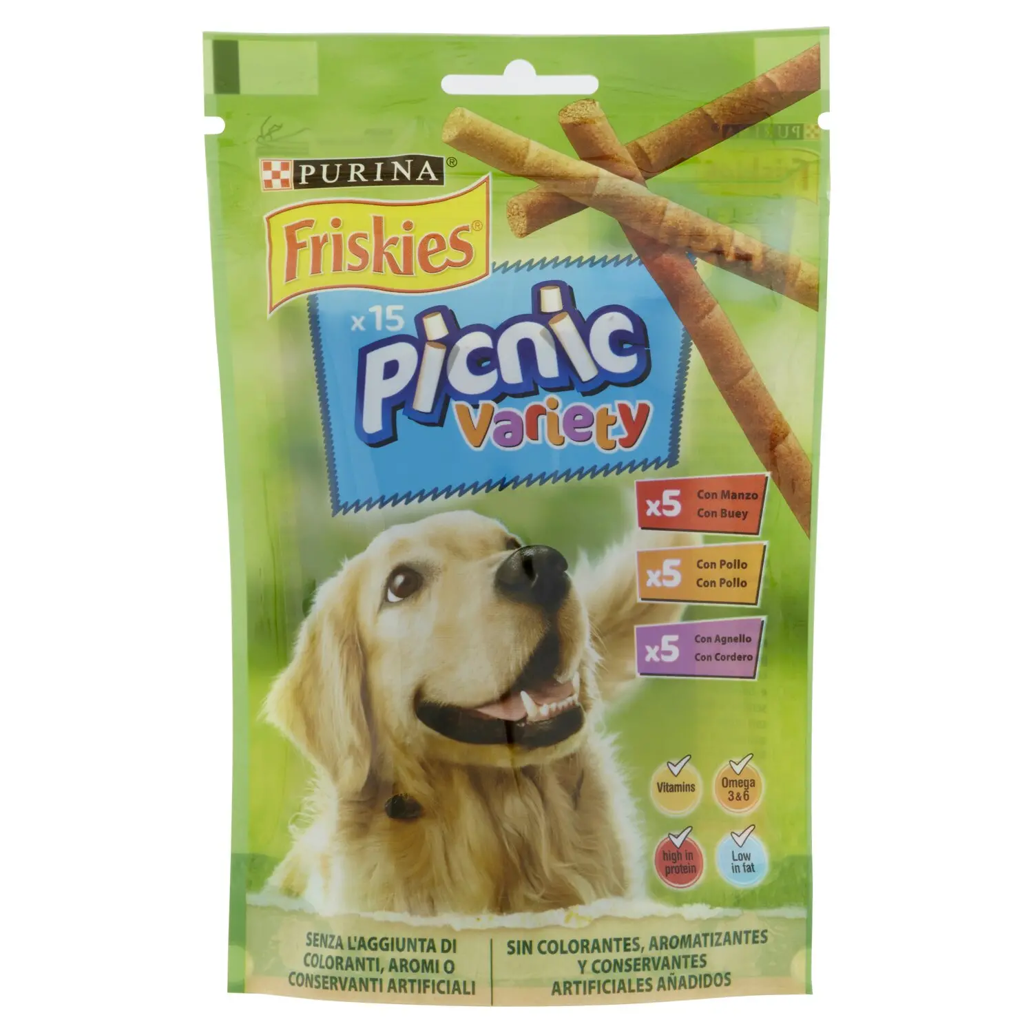 Friskies cane - Treats - Maxi PicNic manzo 45 gr.