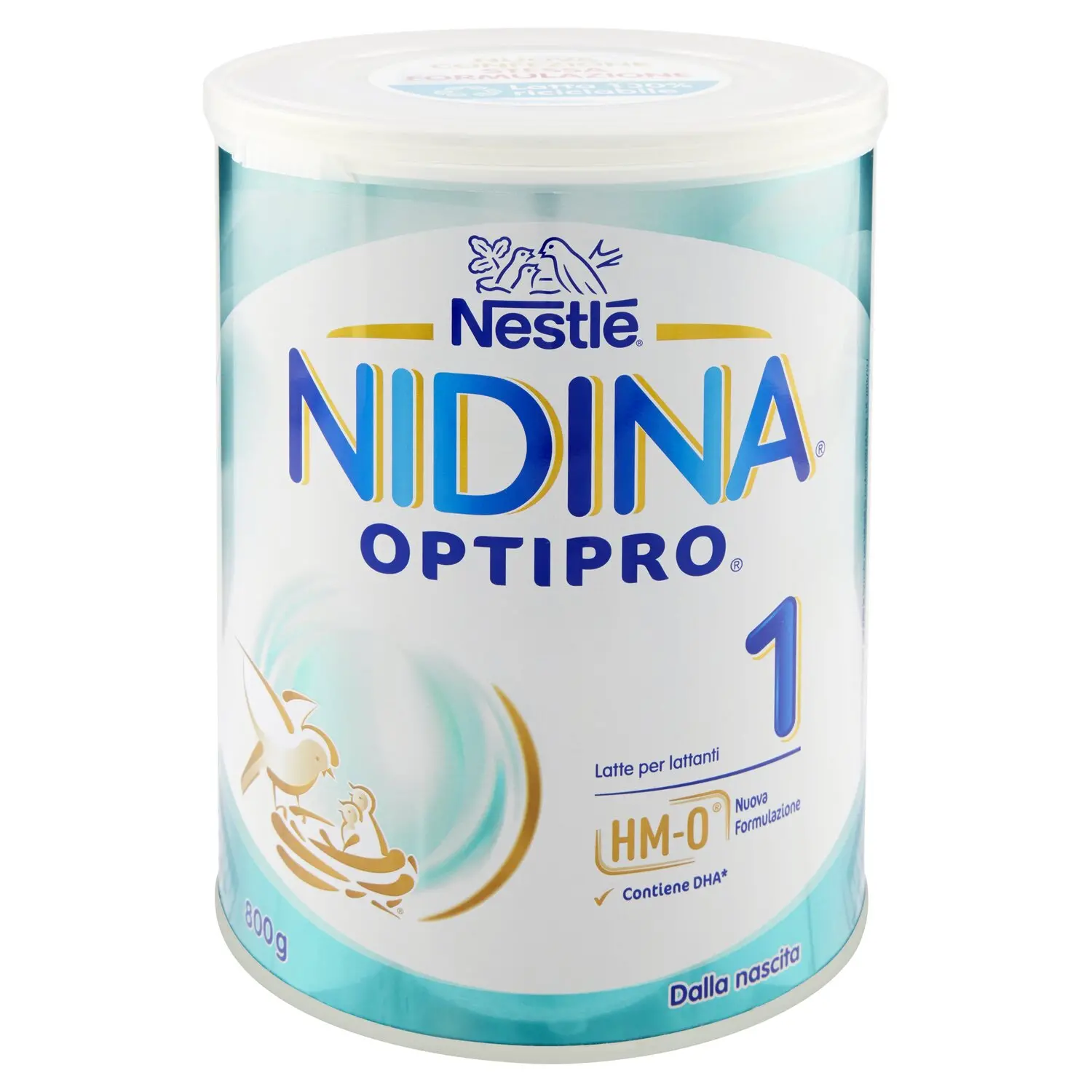 NESTLÉ NIDINA 1 OPTIPRO Latte per lattanti in polvere dalla nascita latta  800g