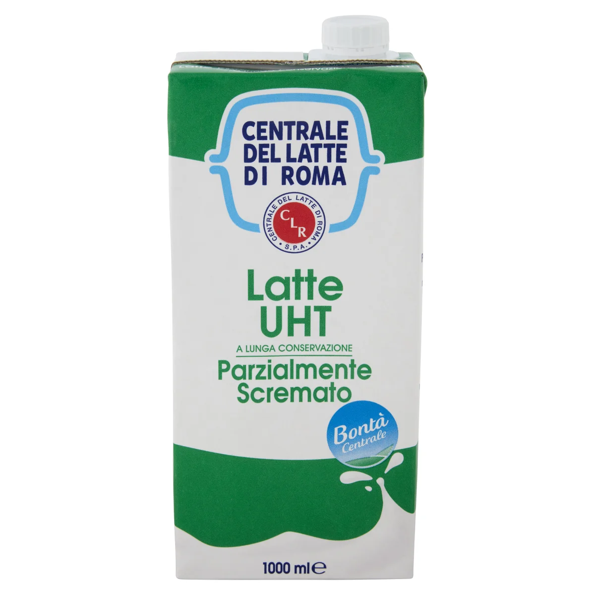Centrale del latte di Roma Latte UHT Parzialmente Scremato a lunga  conservazione 1000 ml