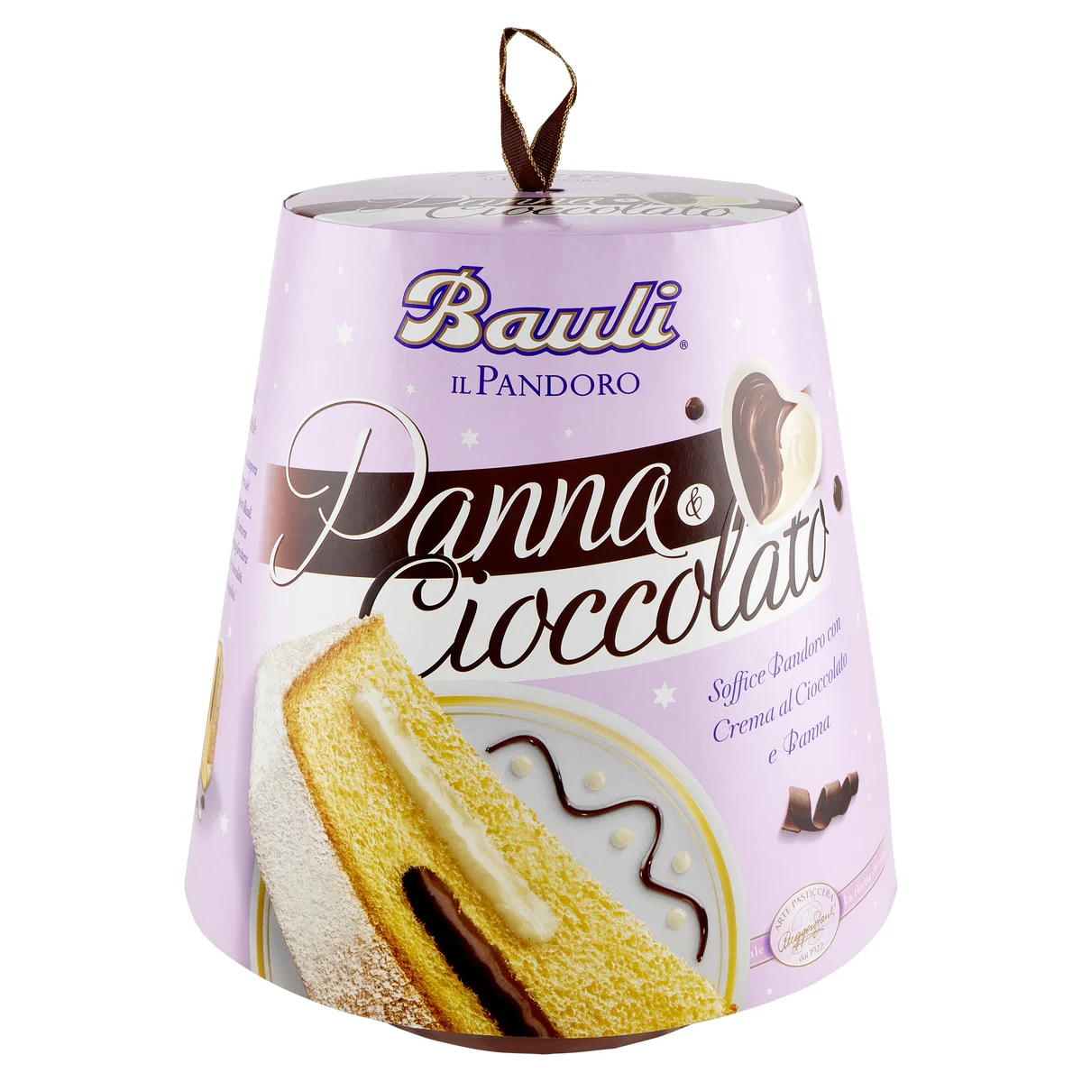 Pandoro Panna e cioccolato Bauli 750g