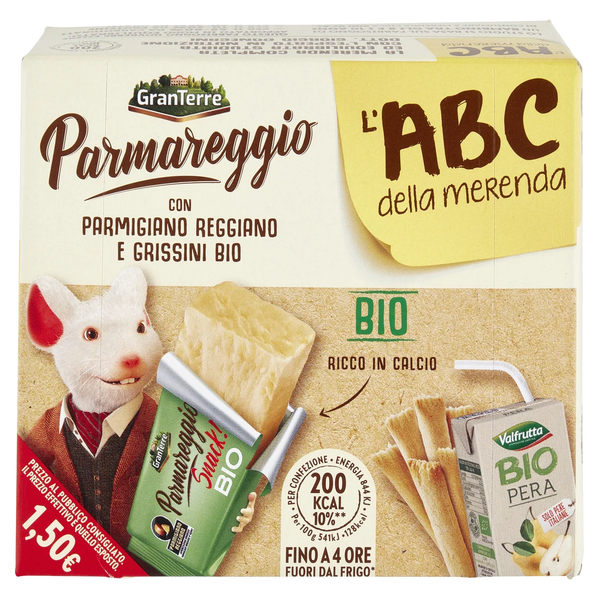 Parmareggio l'ABC della merenda Bio