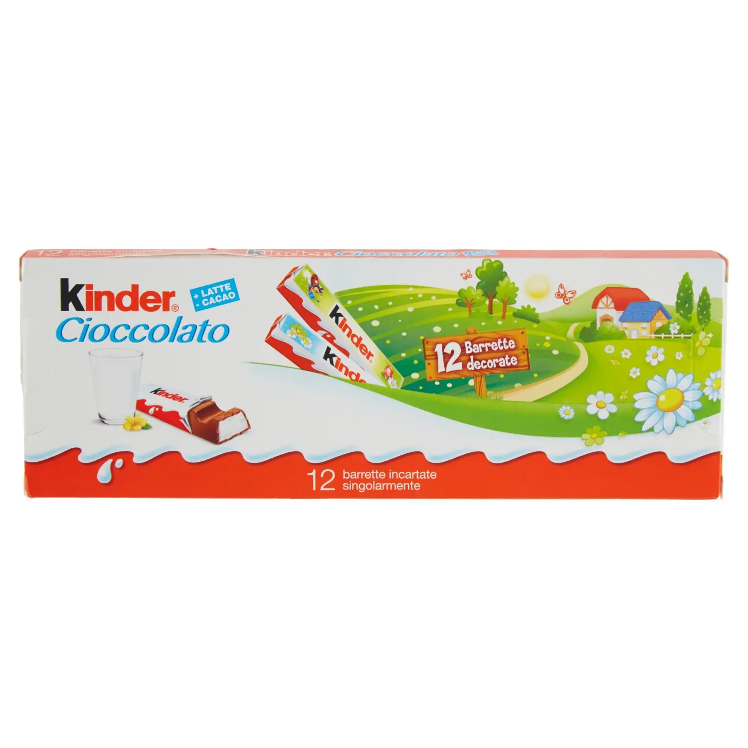 Kinder Cioccolato Mini Barrette di Cioccolato al Latte Piccolo con