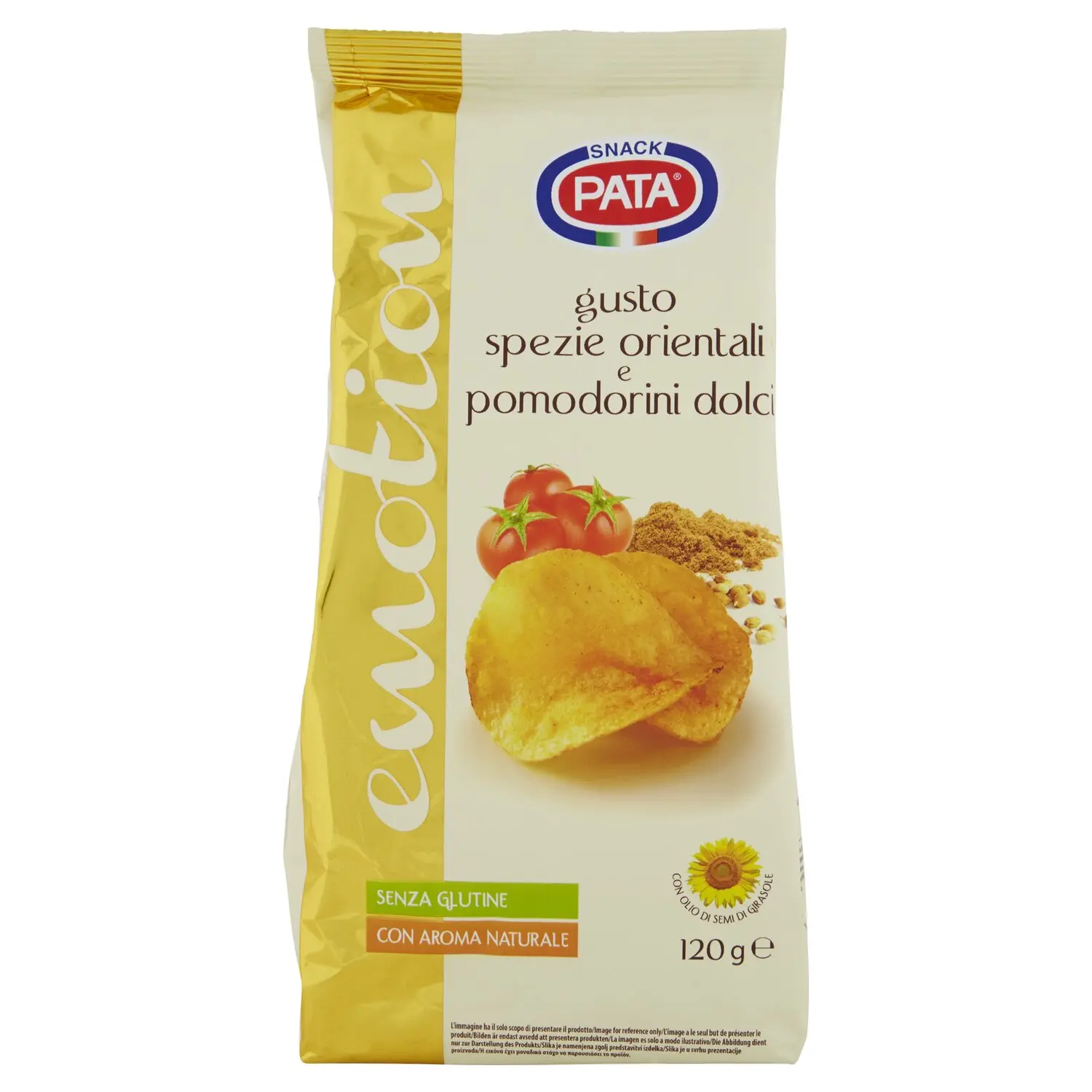 Pata emotion gusto spezie orientali e pomodorini dolci 120 g