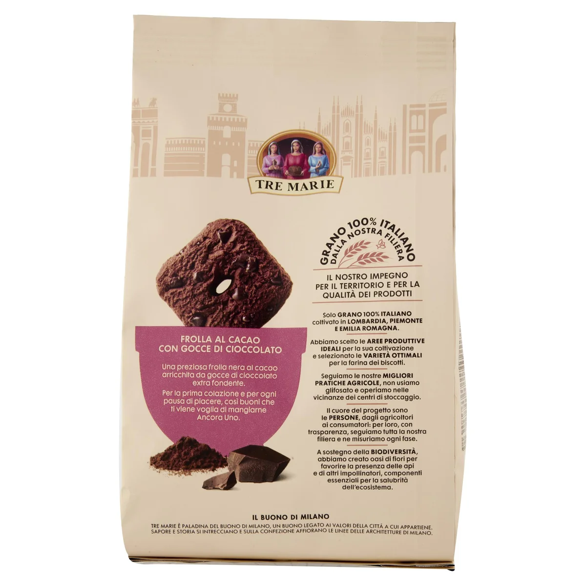 Tre Marie Ancora Uno Frollino con Cacao e Granella di Nocciola 300 g