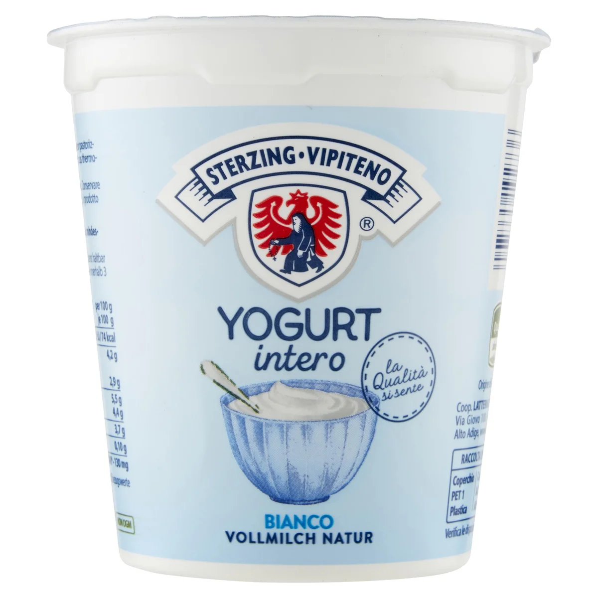 Sterzing Vipiteno Yogurt Vipiteno Intero Bianco 400 g