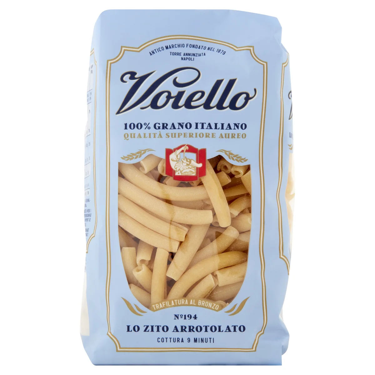 OFFERTA CONVENIENZA 10 PACCHI DI PASTA VOIELLO 5 KG ZITI ARROTOLATI