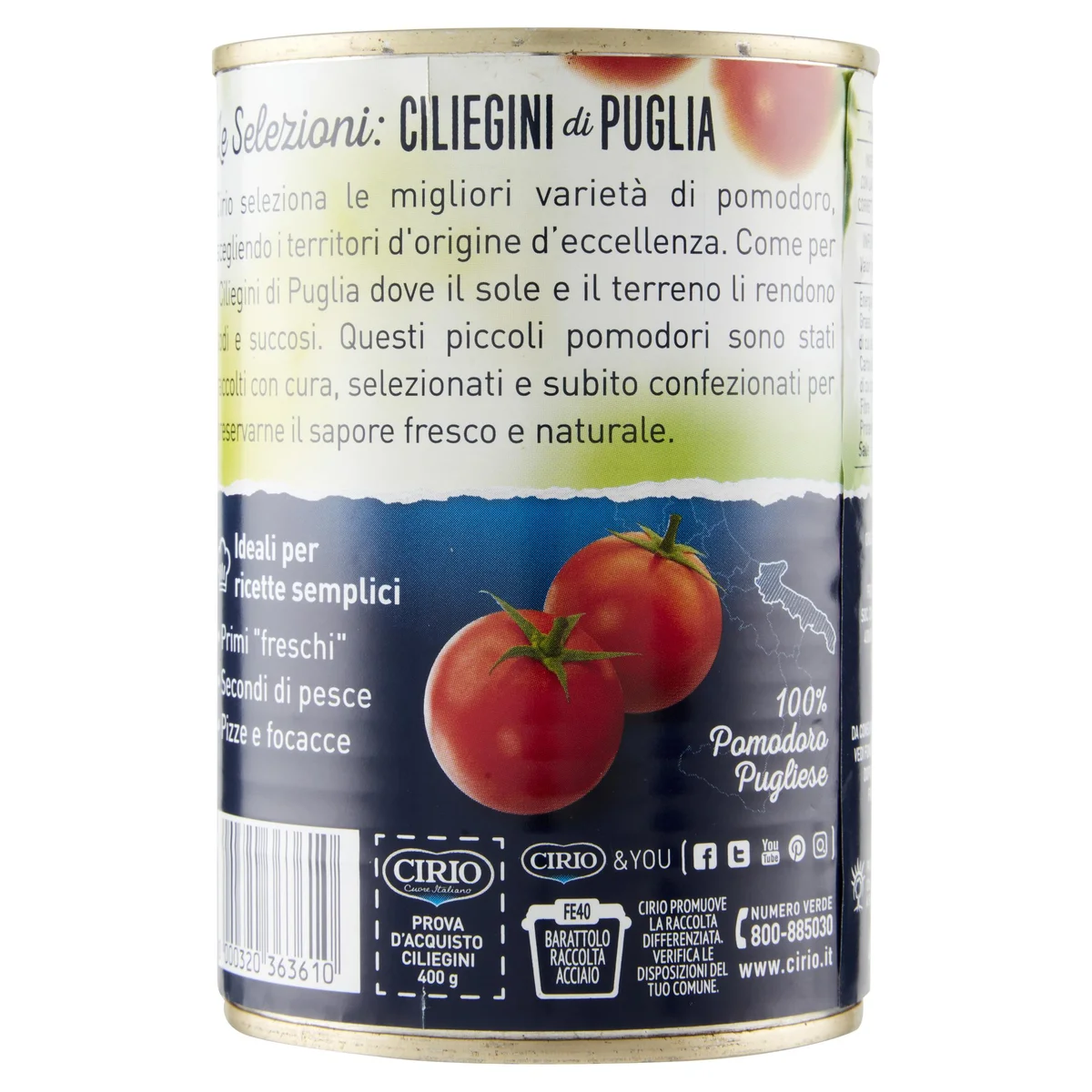 Pelati di Puglia 400g