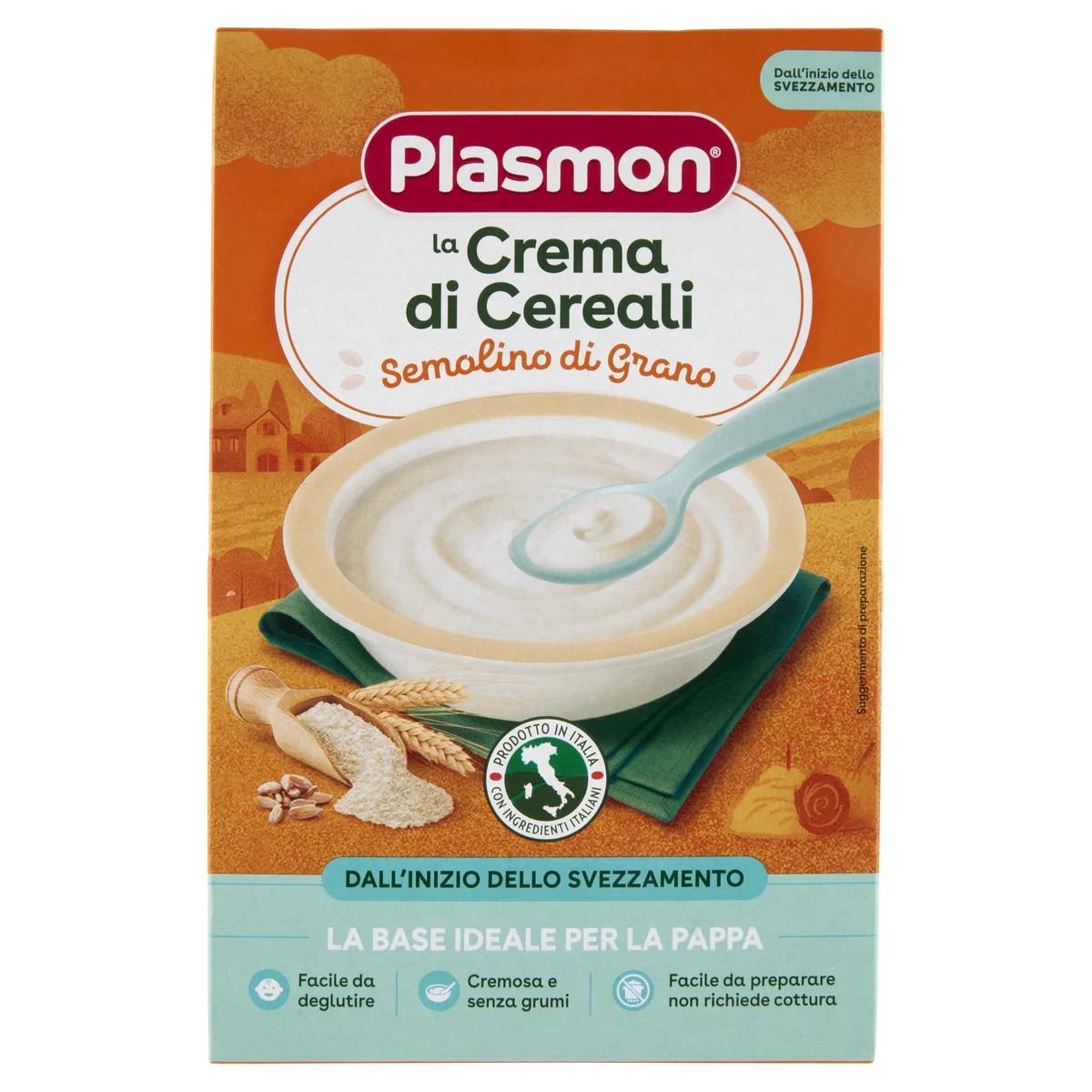 Plasmon Crema di Cereali Semolino di Grano 230 g