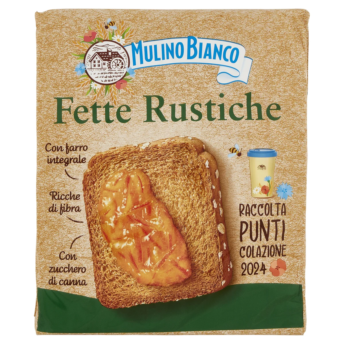 MULINO B. FETTE BISCOTTATE LE RUSTICHE GR.315