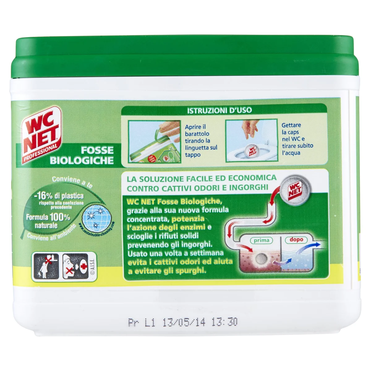 Wc Net Professional Fosse Biologiche 20 caps 360 g