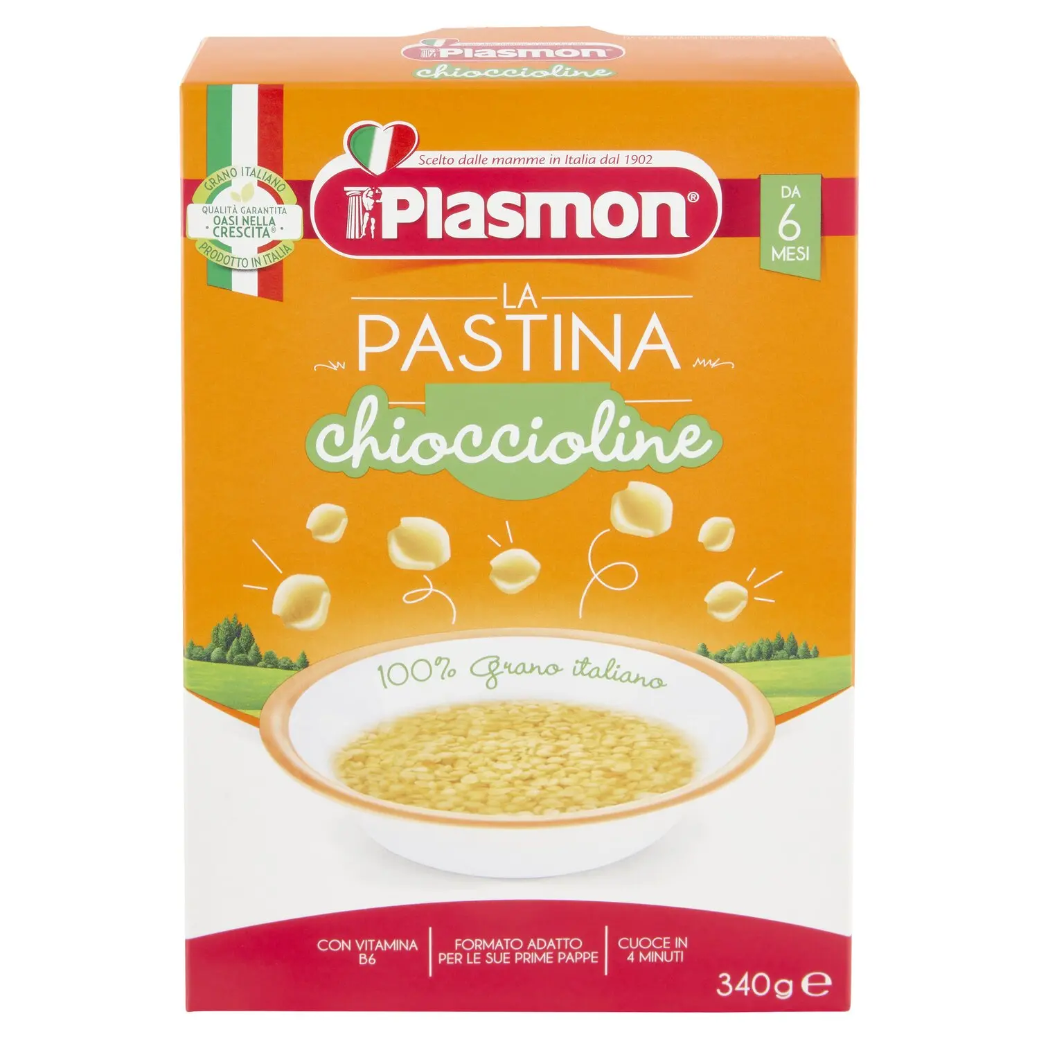Plasmon Chioccioline Pastina 340 g