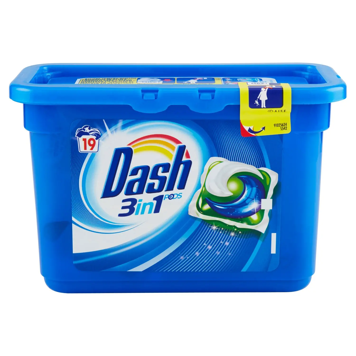 DASH Dash All-in-1 PODS Detergent Capsules, 4x30…