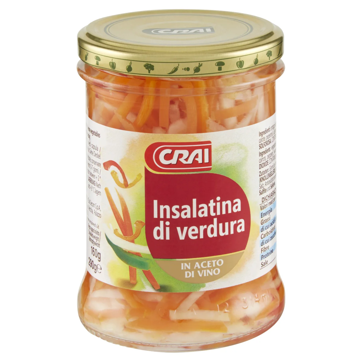 Insalatina di Verdure Sottaceto 300 g Conad