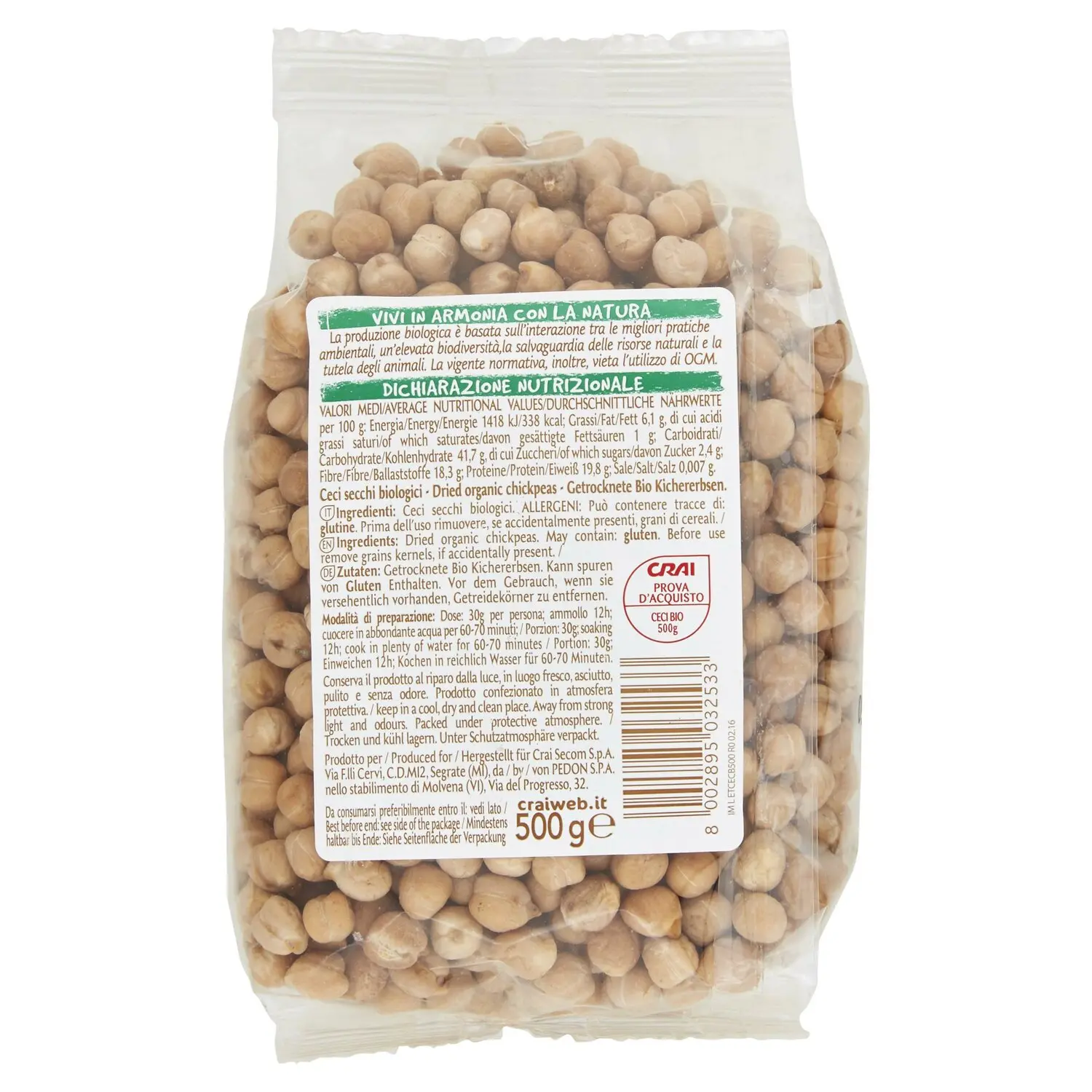 Crai Bio Ceci 400 g