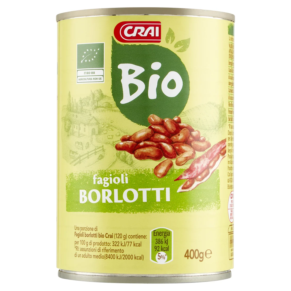 Fagiolo Borlotto, 400g