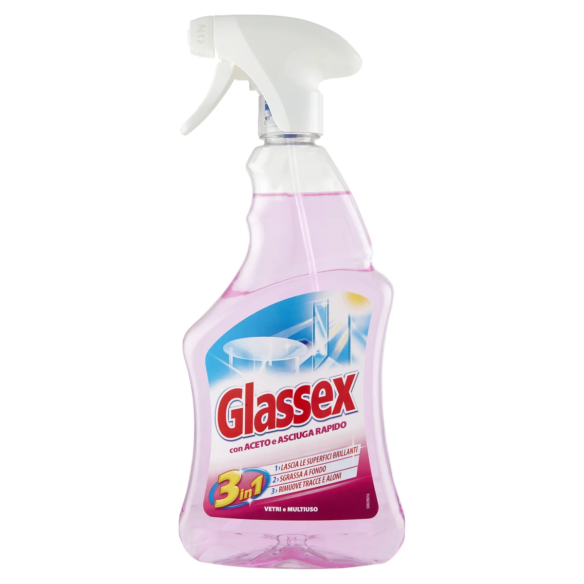 Glassex con Aceto e Speed Alcool Vetri e Multiuso 500 ml