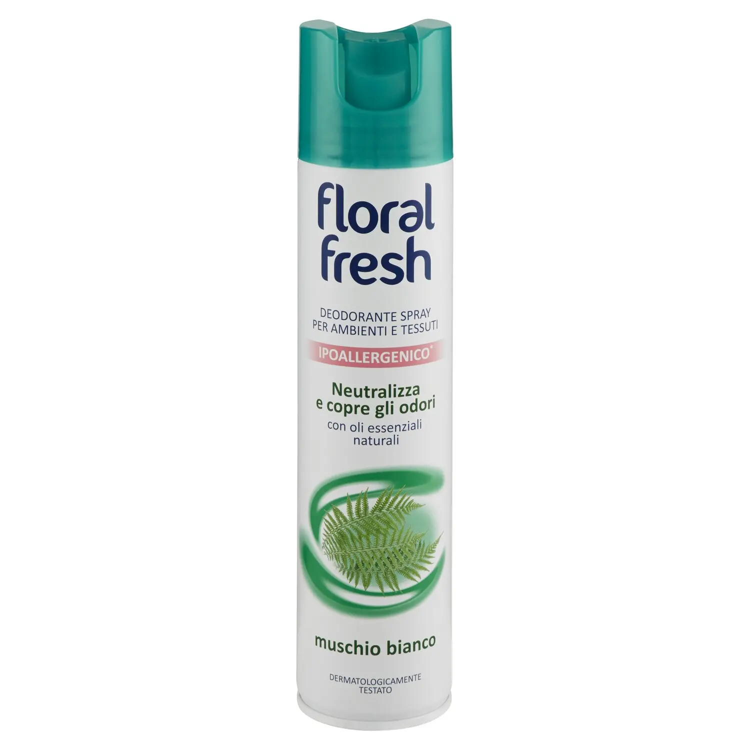 floral fresh Deodorante Spray per Ambienti e Tessuti muschio bianco 300 ml