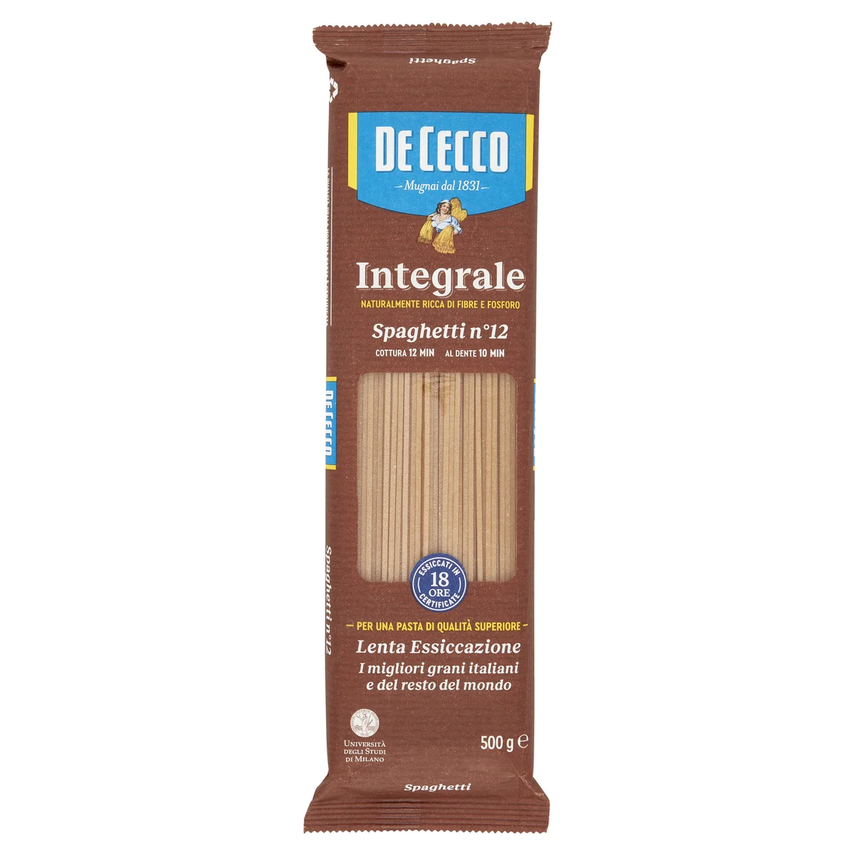 De Cecco Spaghetti n° 12 Integrali 500 g