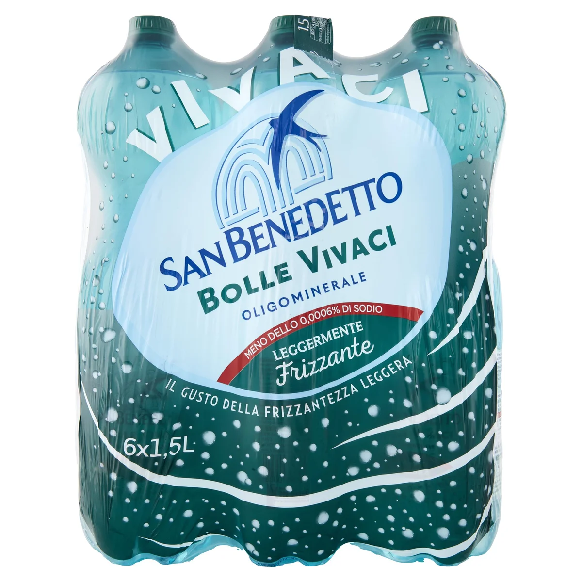 Acqua leggermente frizzante Vera lt. 1,5