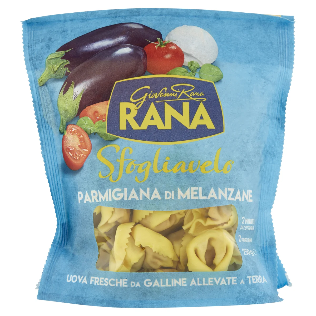 RAVIOLI SFOGLIAVELO RANA CARNE 125G MONODOSE - Latteria Locatelli