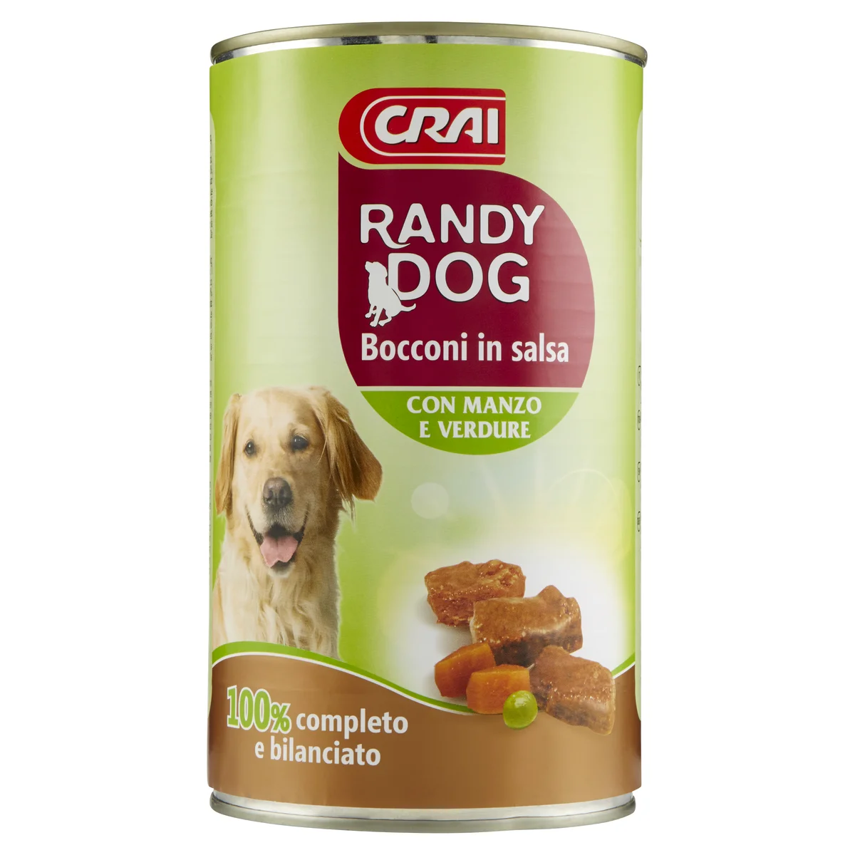 Crai Randy Dog Bocconcini in salsa con Manzo e Verdure 1250 g
