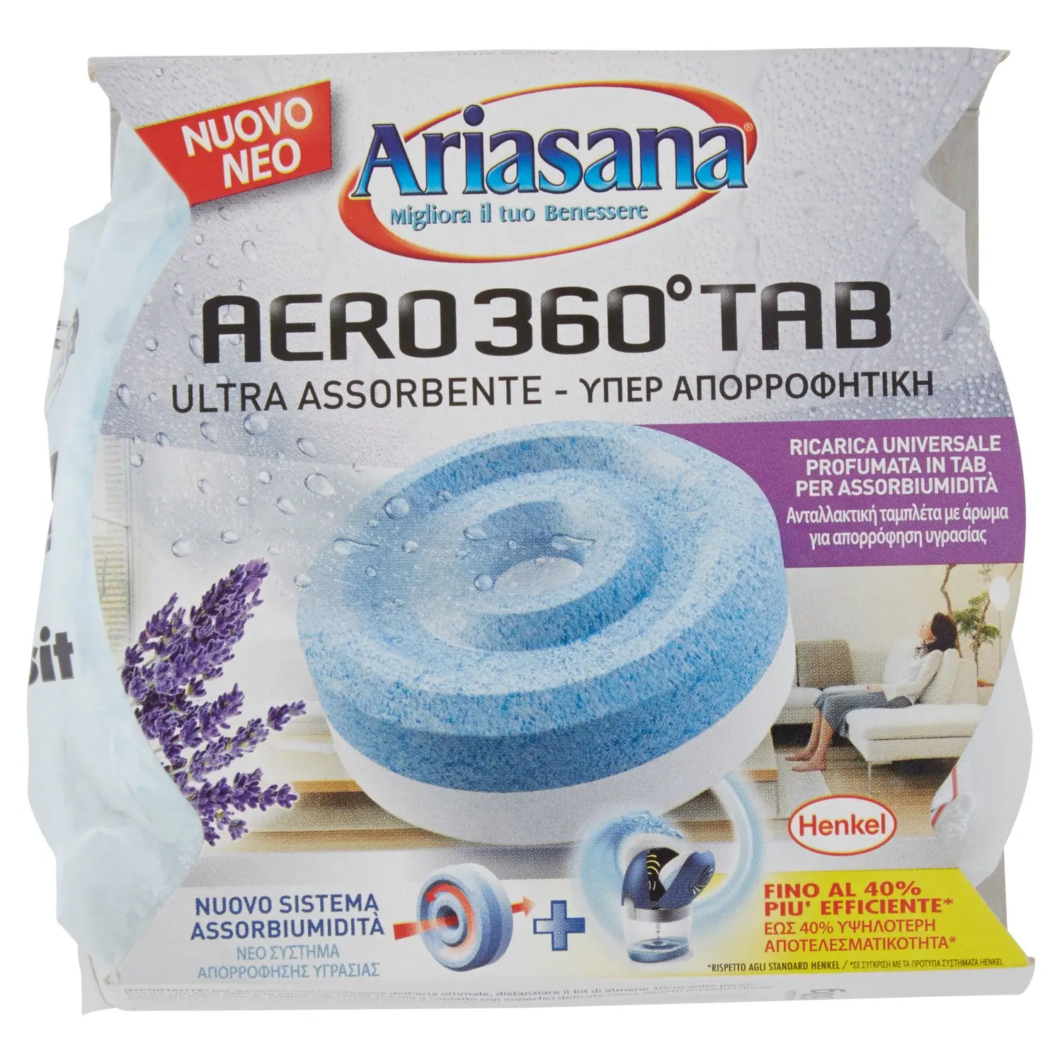 Ariasana Aero 360° tab 450 g
