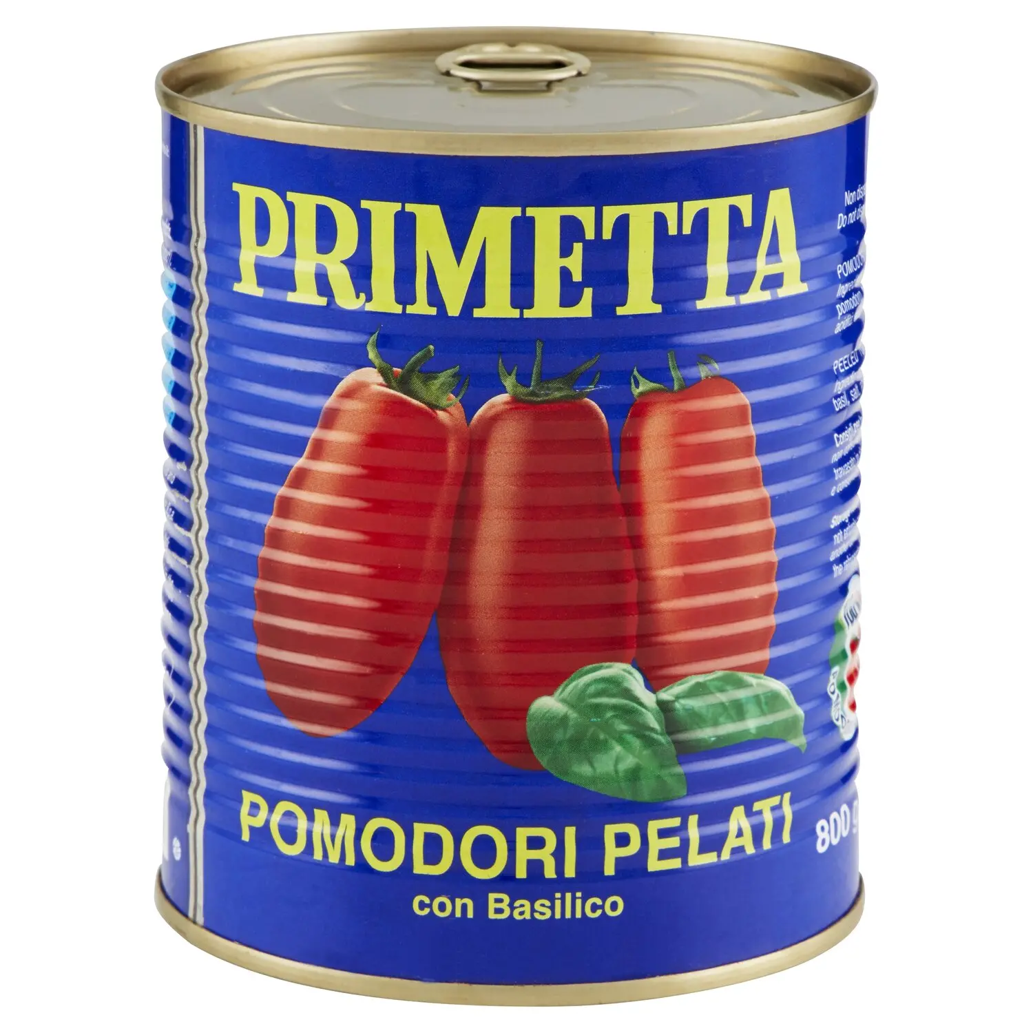 Primetta Pomodori Pelati con Basilico 800 g