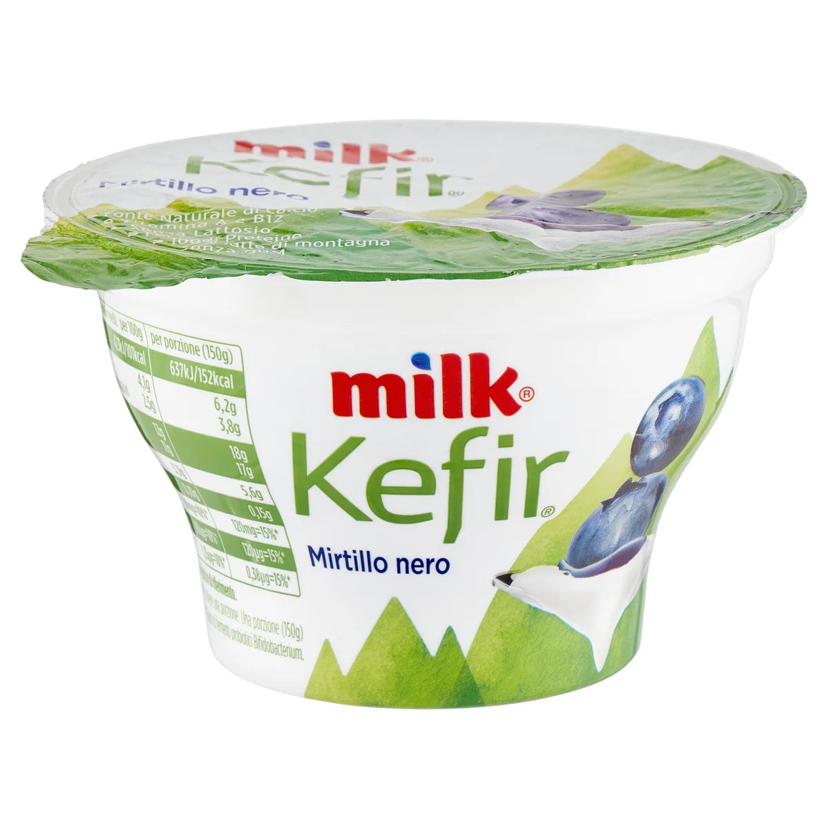 Milk Kefir cremoso mirtillo 150 g