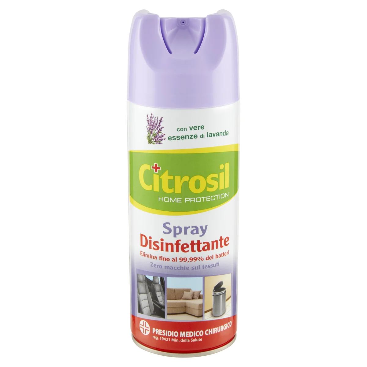 Citrosil Home Protection Spray Disinfettante con essenze di lavanda 300 ml
