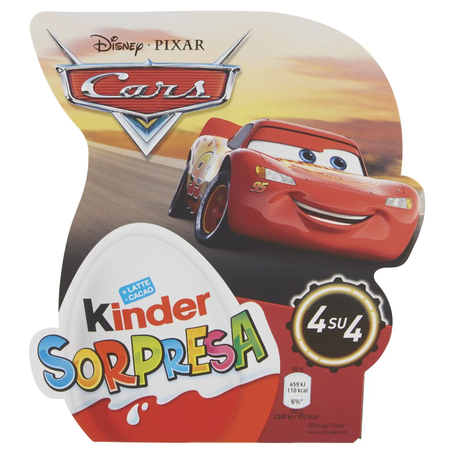 Kinder Sorpesa Disney 100 - Ovetti di Cioccolata a Latte con Sorpresa  3x20g