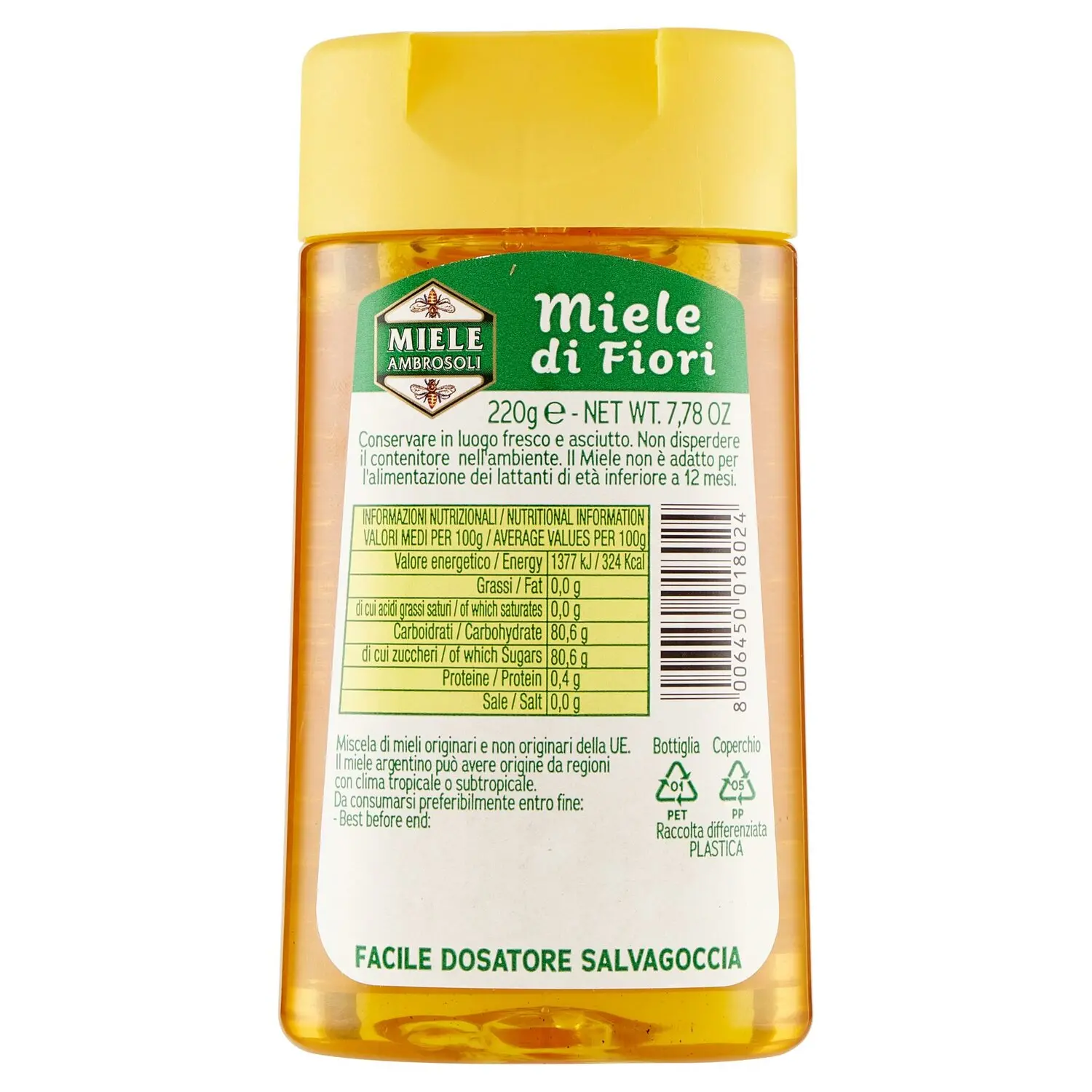 Carrefour Classic Miele Millefiori 500 g