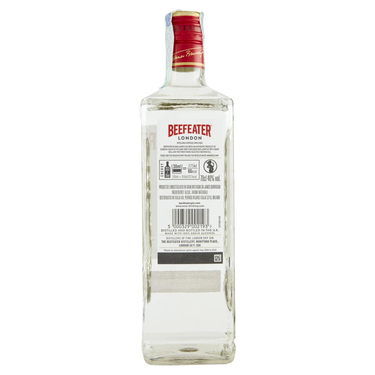 Beefeater - 24, London Dry Gin - cl 70 x 1 bottiglia vetro