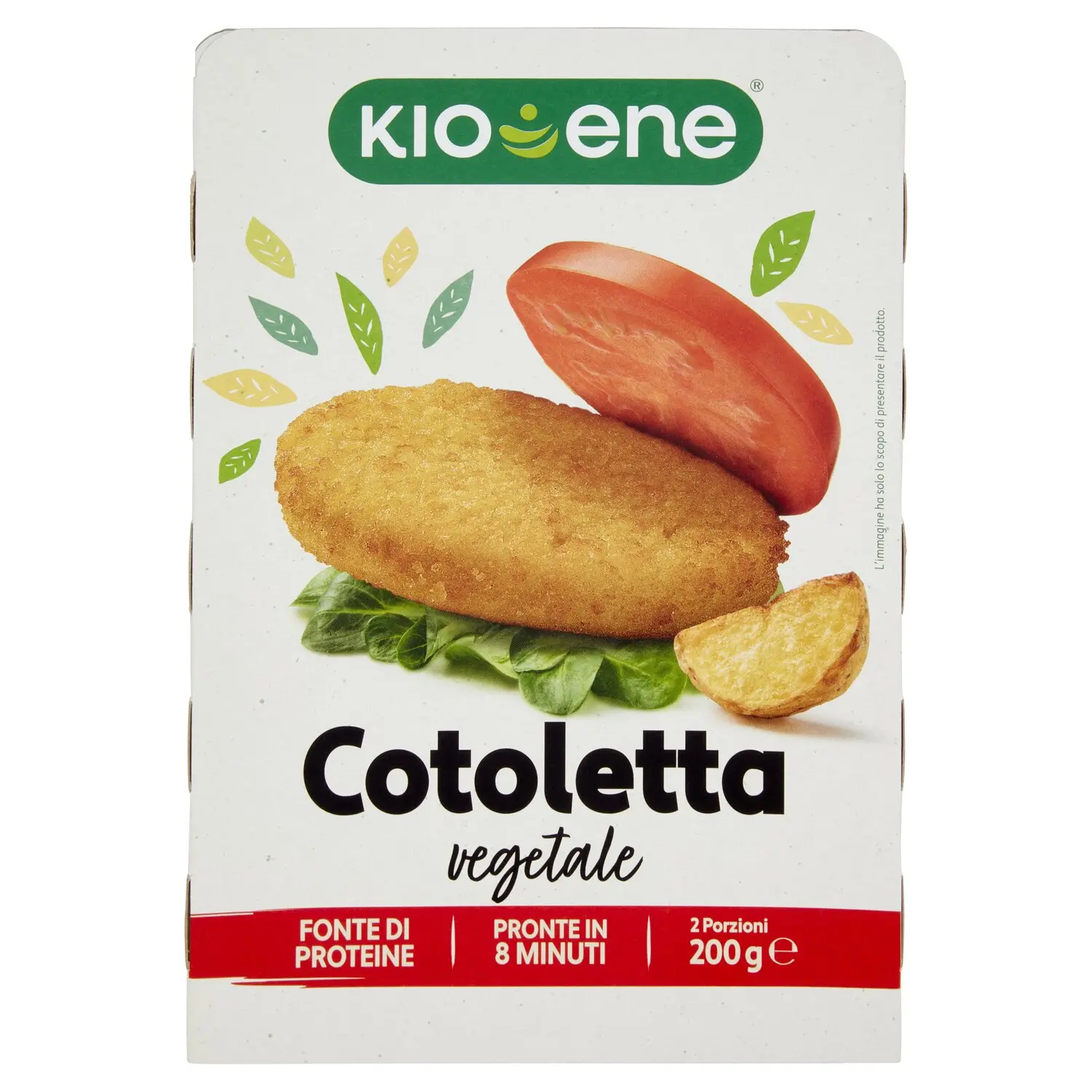 Kioene miniburger l'Originale vegetale agli Spinaci 200 g