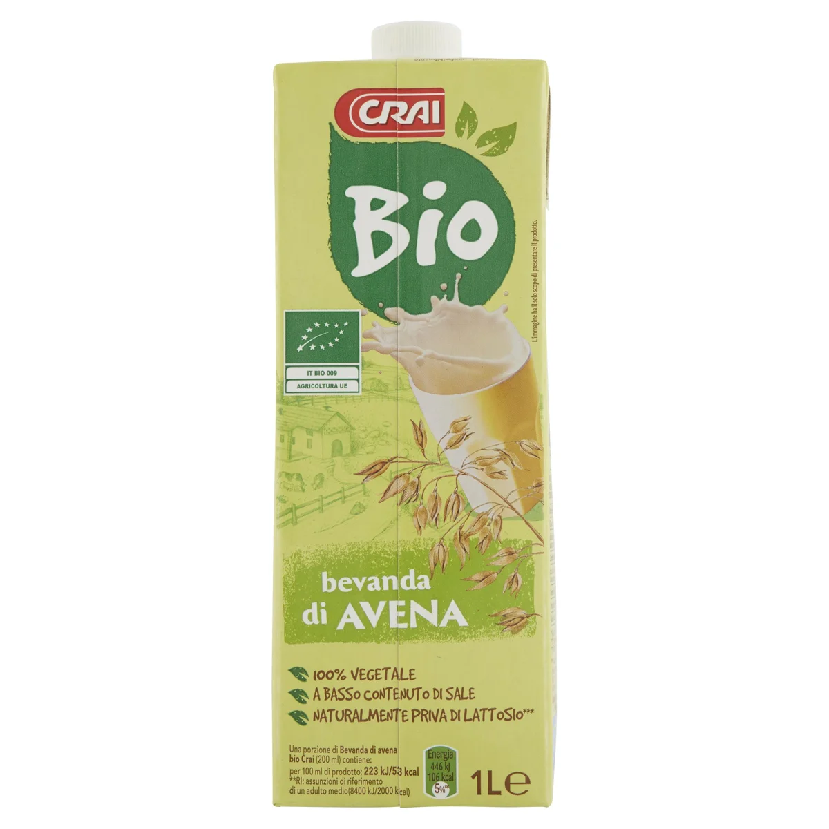 Bevanda U.H.T. a base di Avena