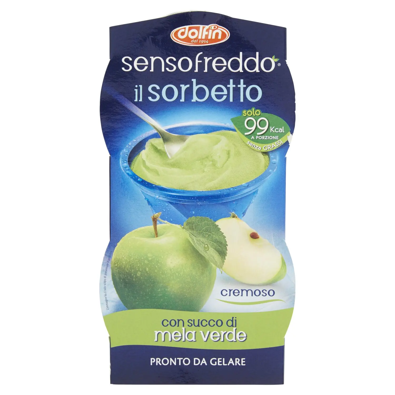 dolfin sensofreddo il sorbetto con succo di mela verde 2 x 100 ml | CRAI  Spesa Online