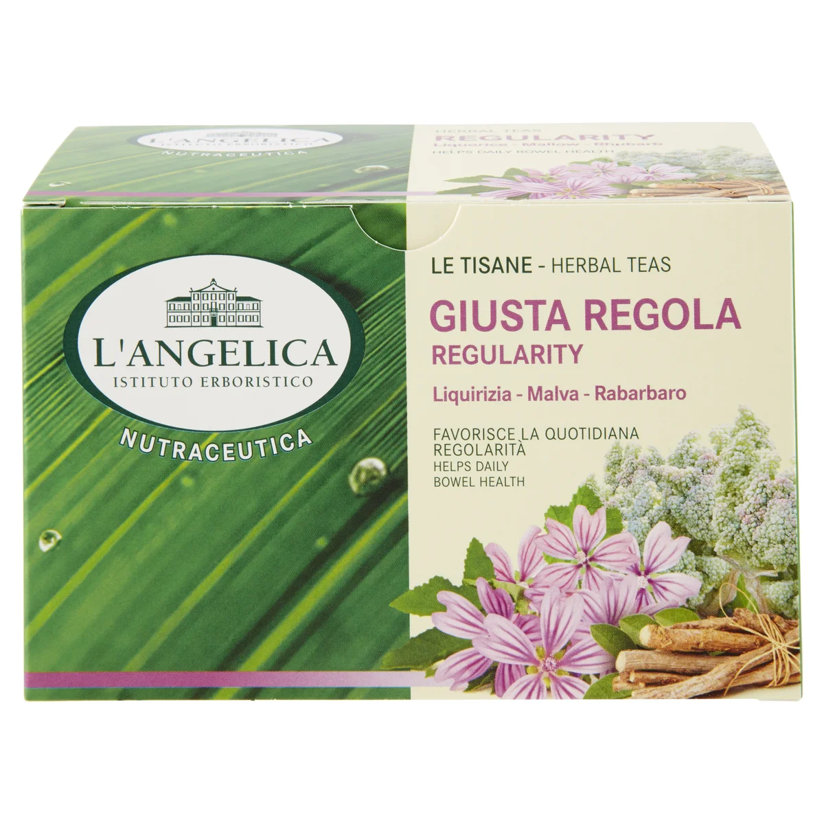 L'Angelica Nutraceutica le Tisane Giusta Regola 20 Filtri 40 g