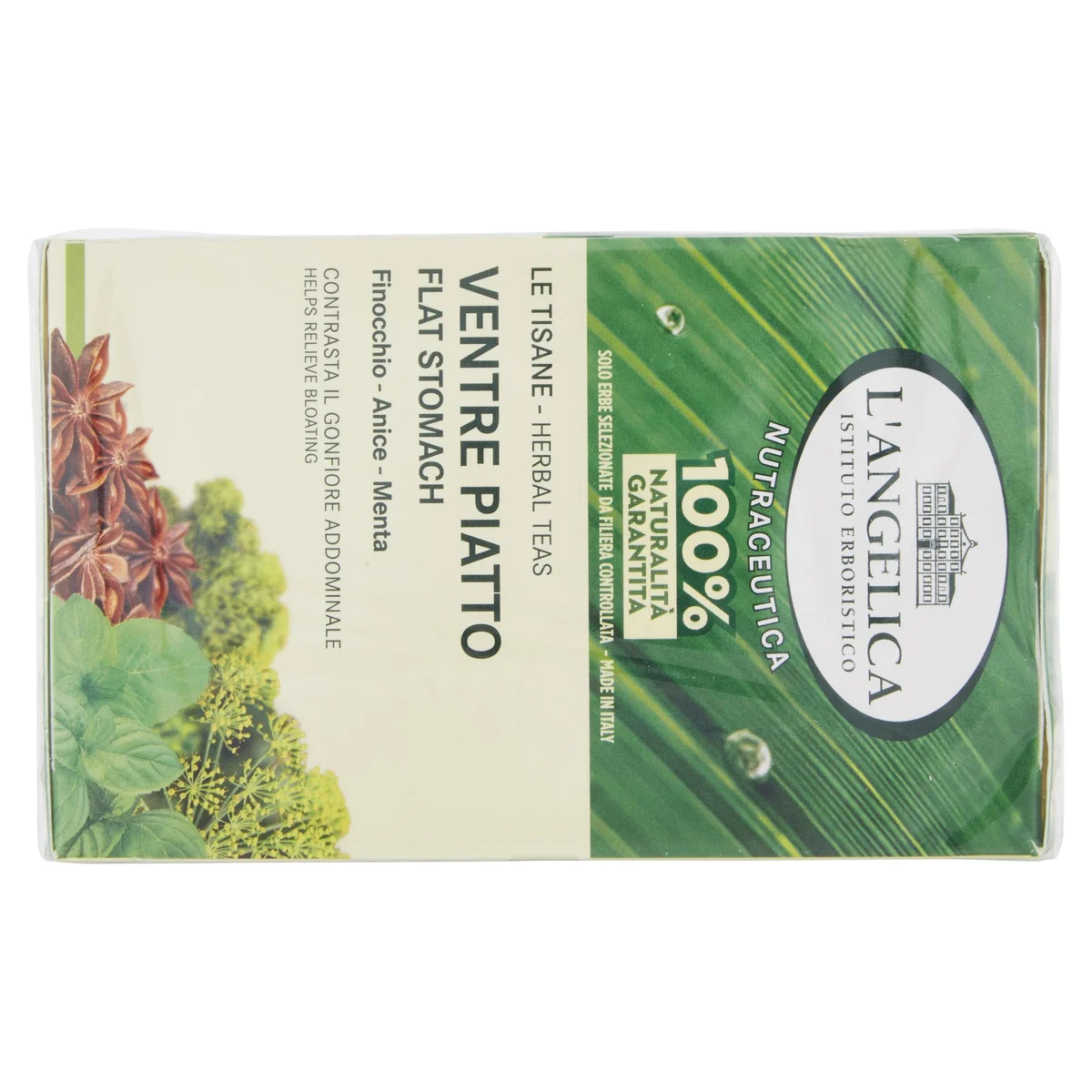 L'Angelica Le Tisane Nutraceutica Ventre Piatto 20 Filtri 40 g