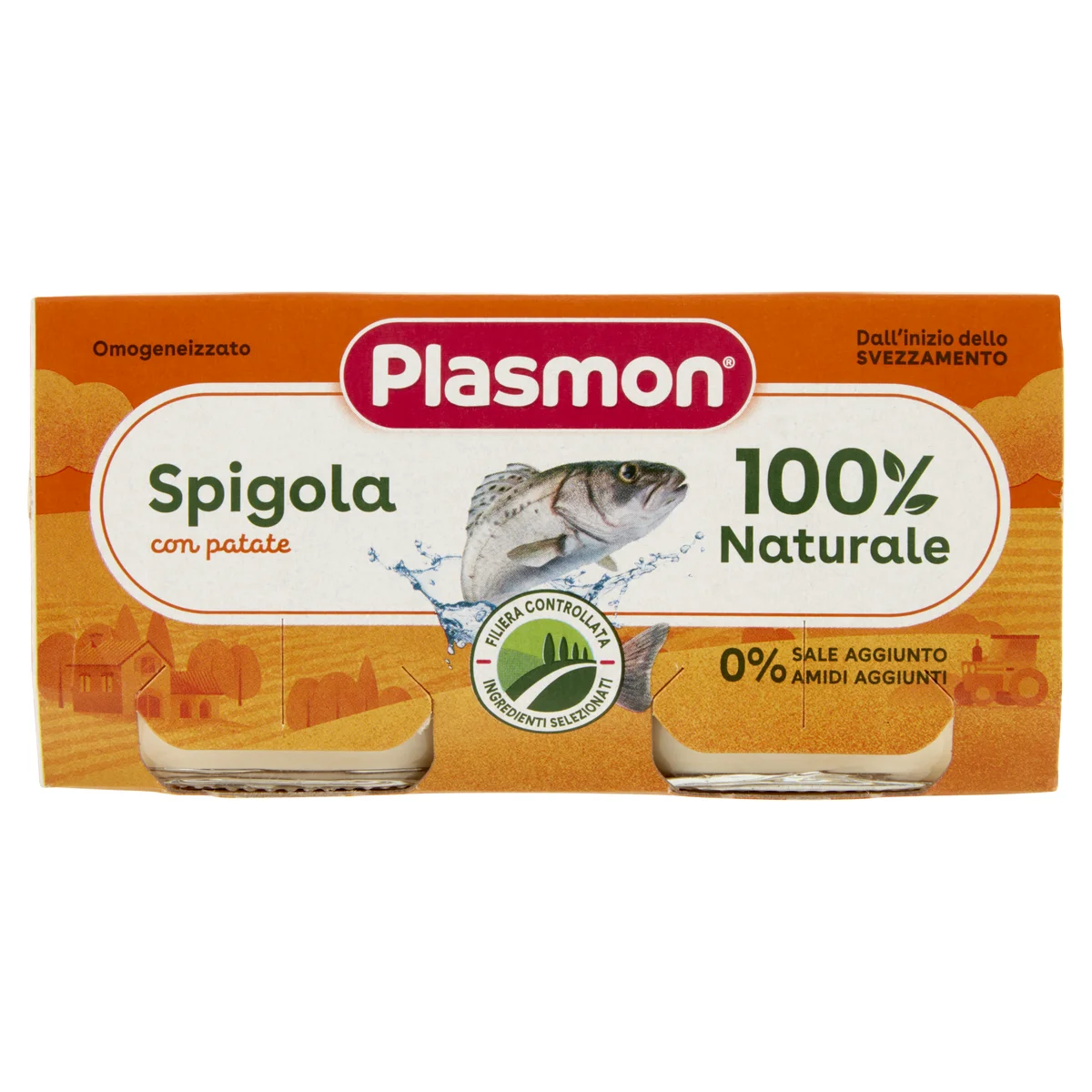 Omogeneizzati Plasmon - Carne e Pesce (4-6M) - Prénatal