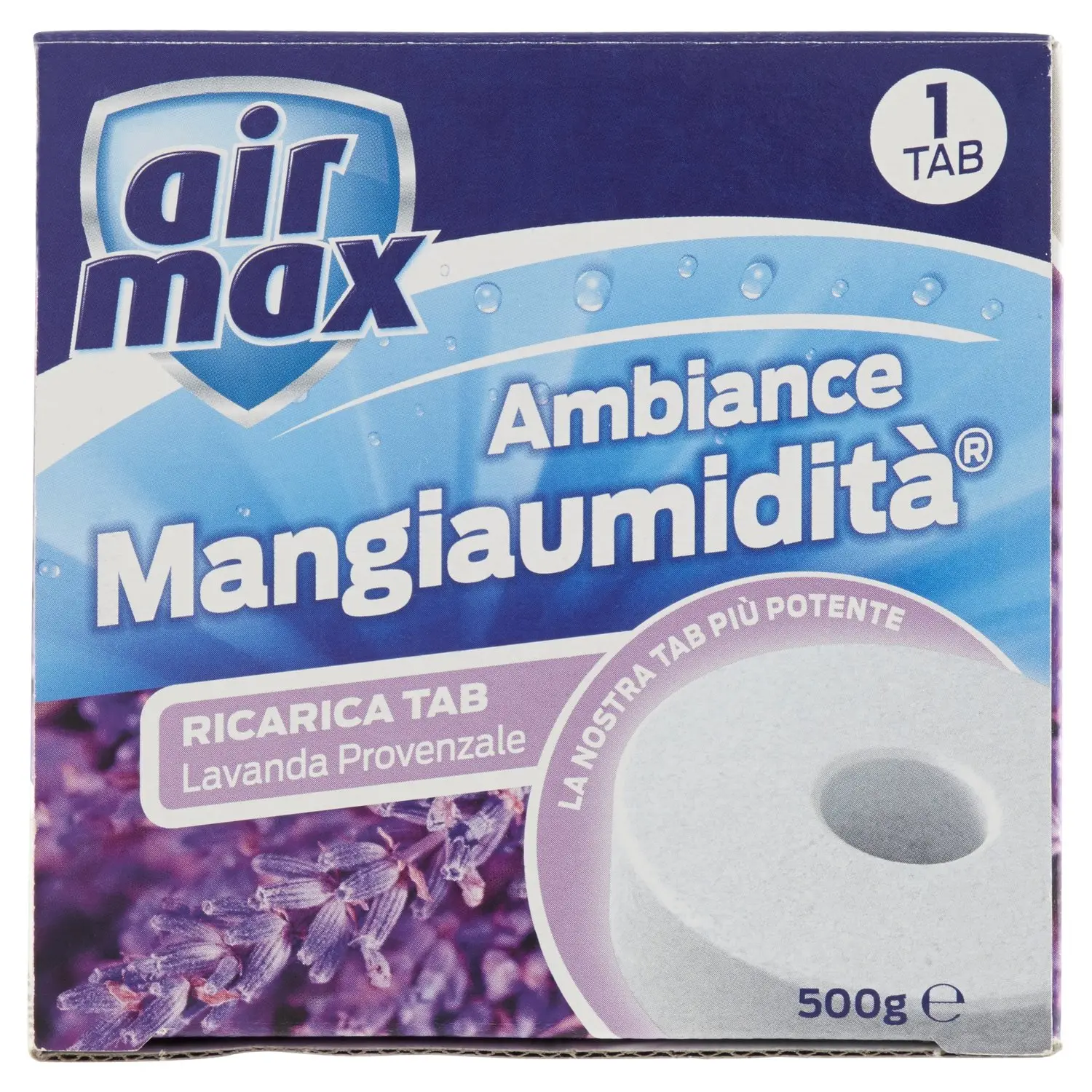 air max Ambiance Mangiaumidità Ricarica Tab Lavanda Provenzale 500 g