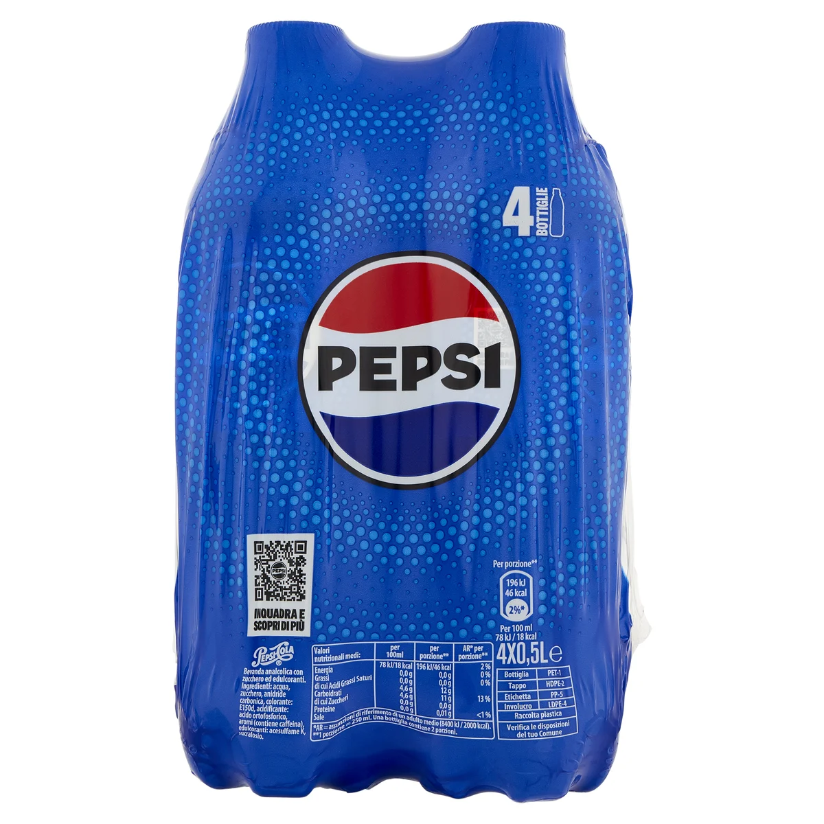 Pepsi 4 x 0,5 L  CRAI Spesa Online