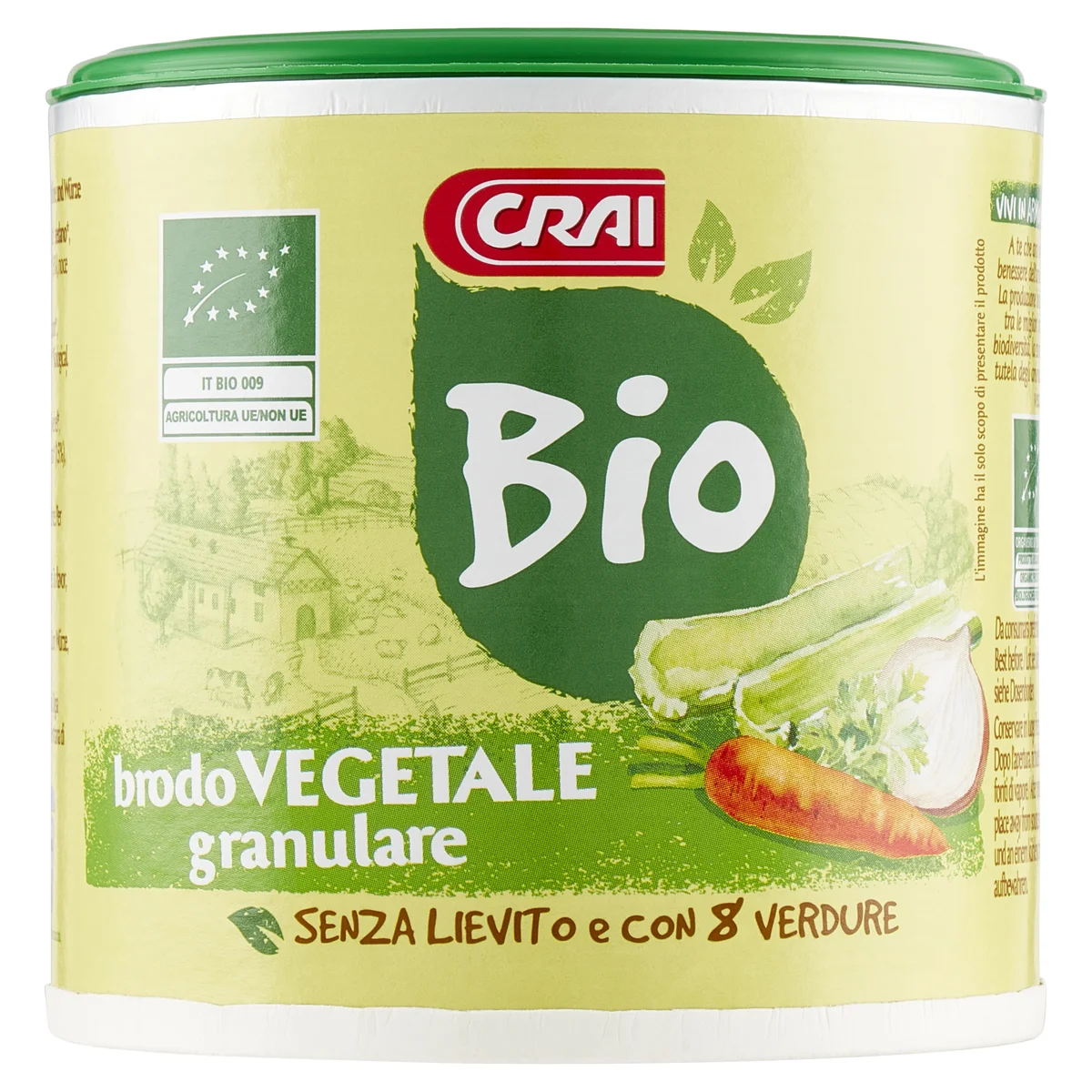 Crai Bio brodo Vegetale granulare 120 g