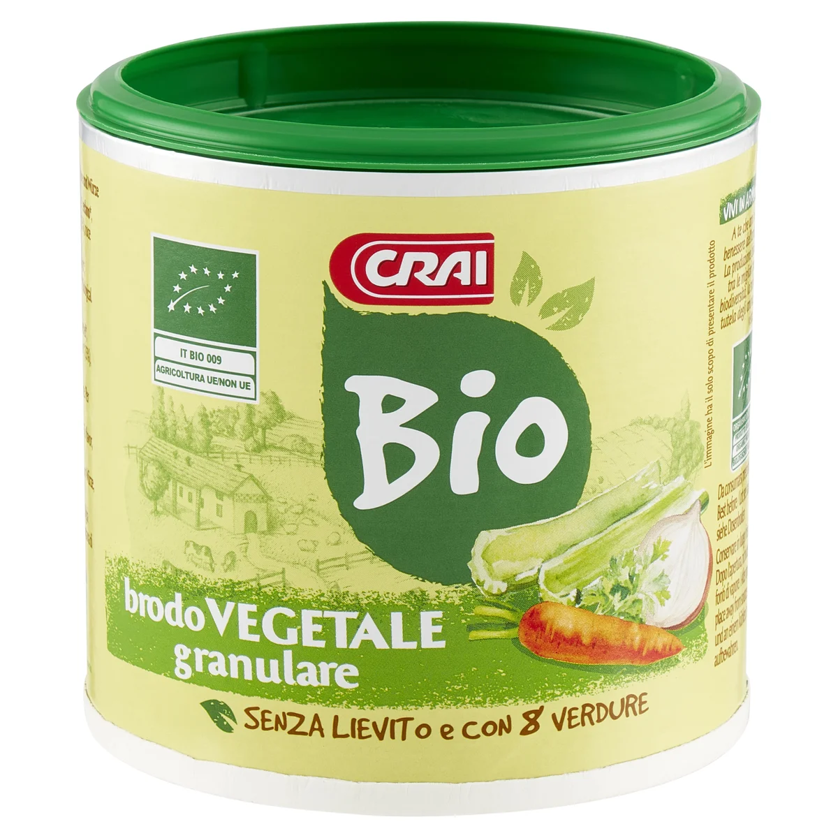 Brodo vegetale concentrato granulare ALCE NERO Agricoltura