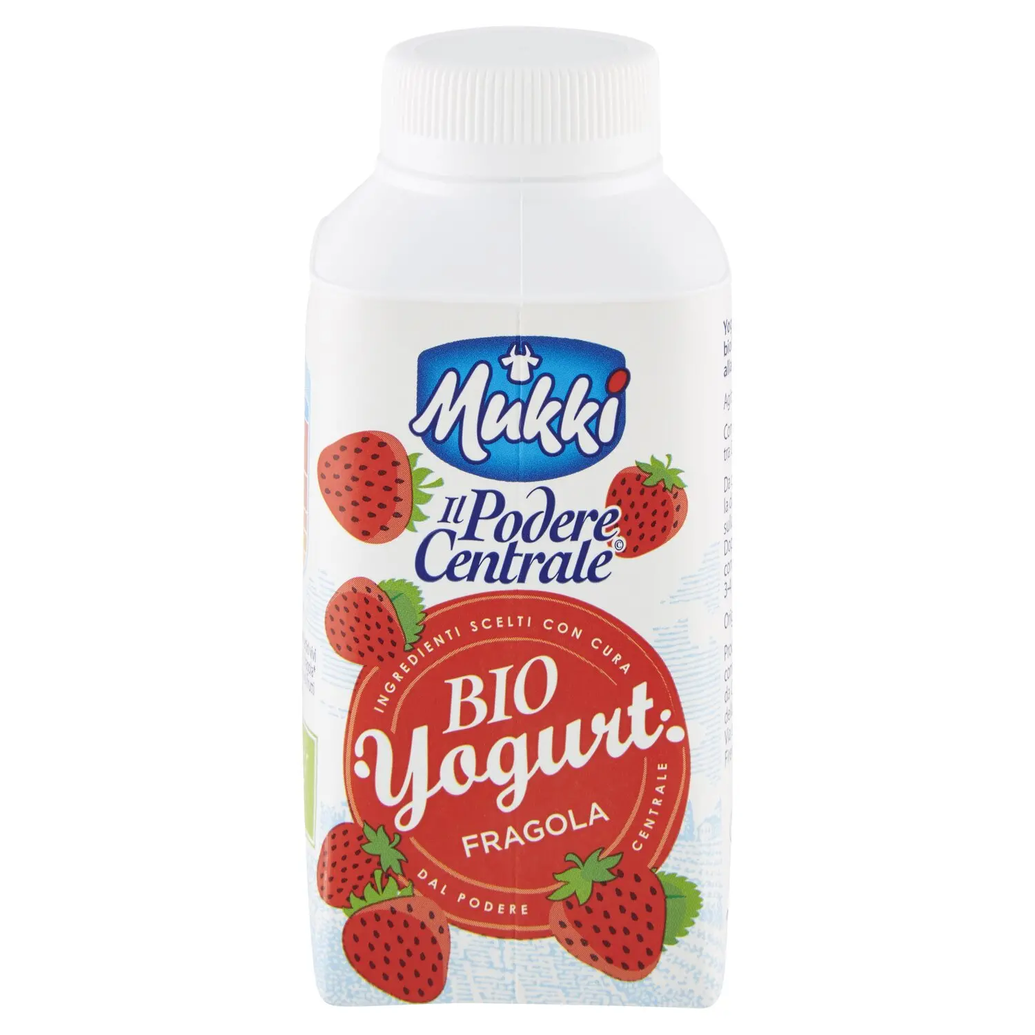 Mukki Il Podere Centrale Bio Yogurt Fragola 250 g