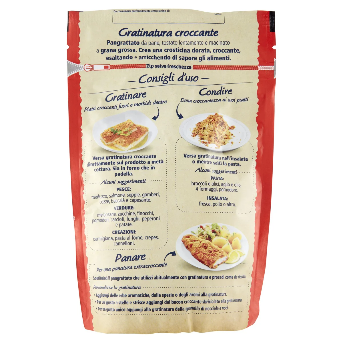 Le Farine Magiche Pangrattato grosso per Gratinatura croccante 200 g