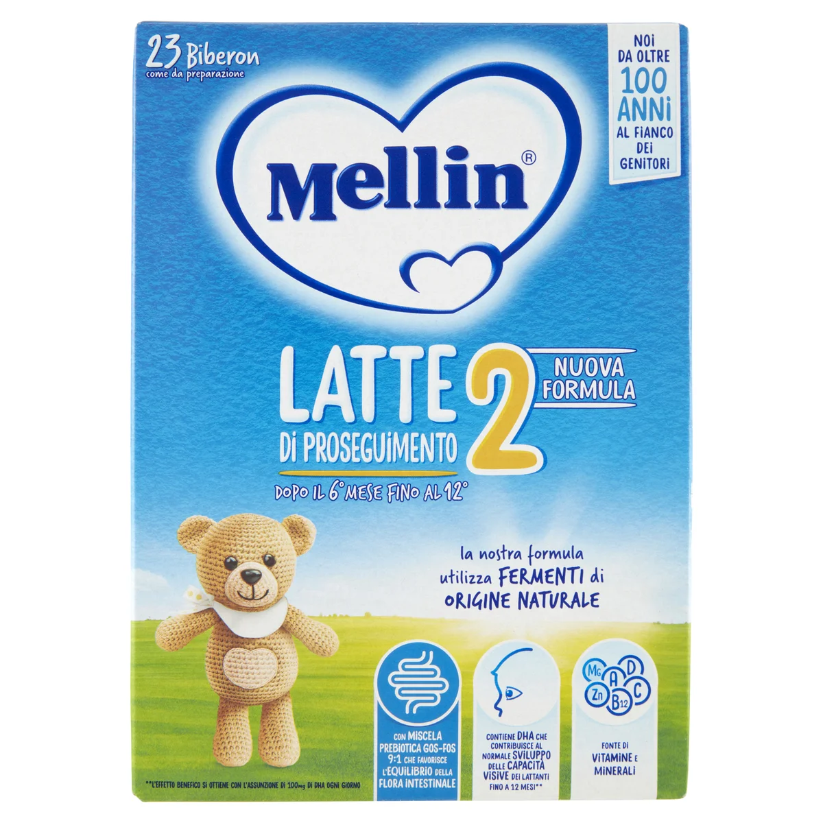 Mellin Comfort 2 Latte 800 g