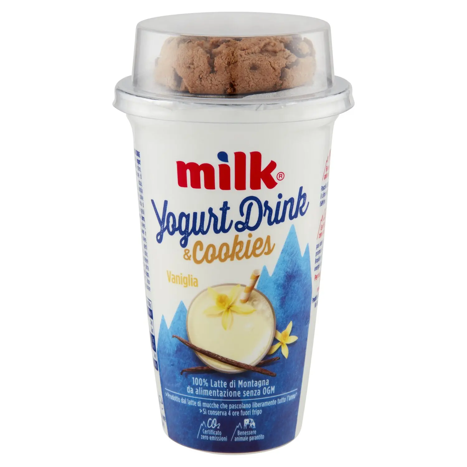 Milk Yogurt Drink & Cookies Vaniglia 220 g
