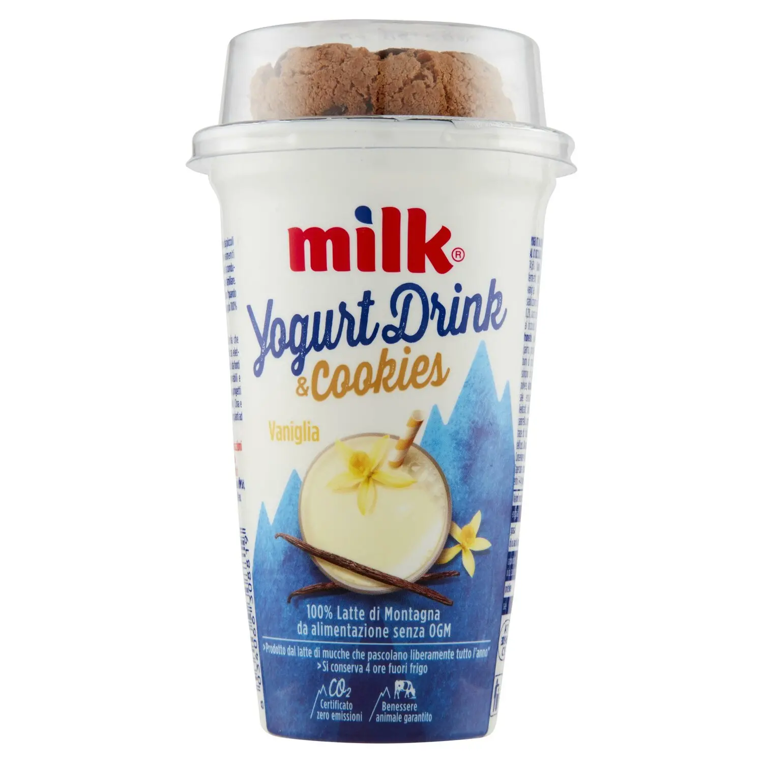 Milk Yogurt Drink & Cookies Vaniglia 220 g