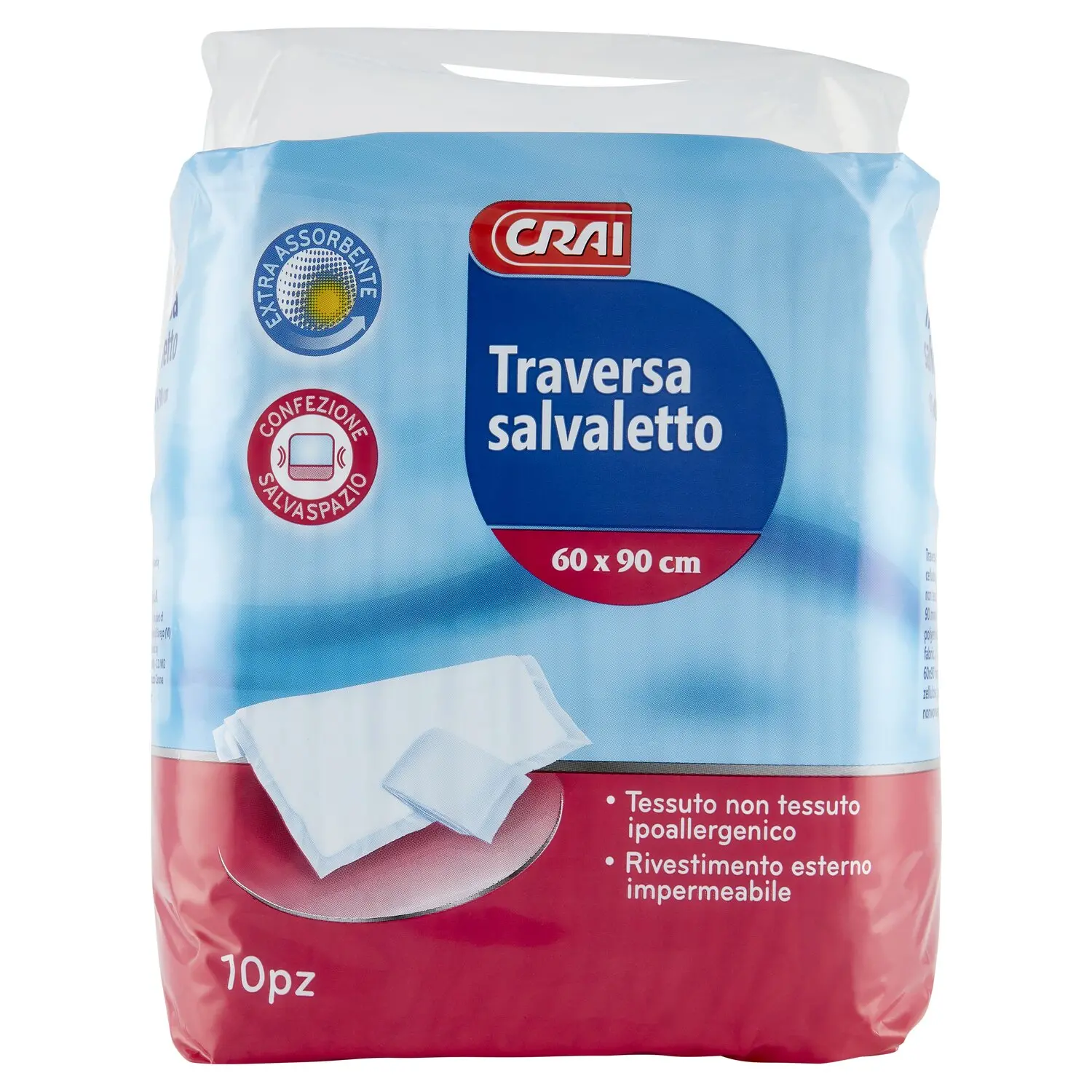 Crai Traversa salvaletto 60 x 90 cm 10 pz